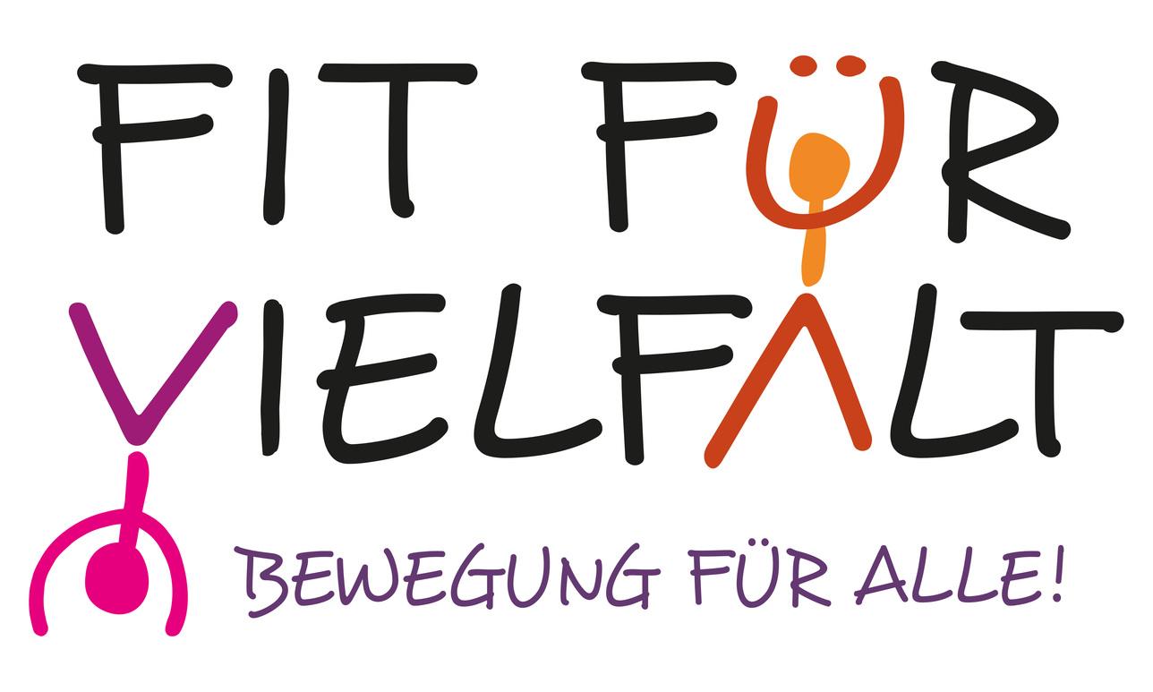 Fit für Vielfalt Fit für Vielfalt Bewegung für alle Logo